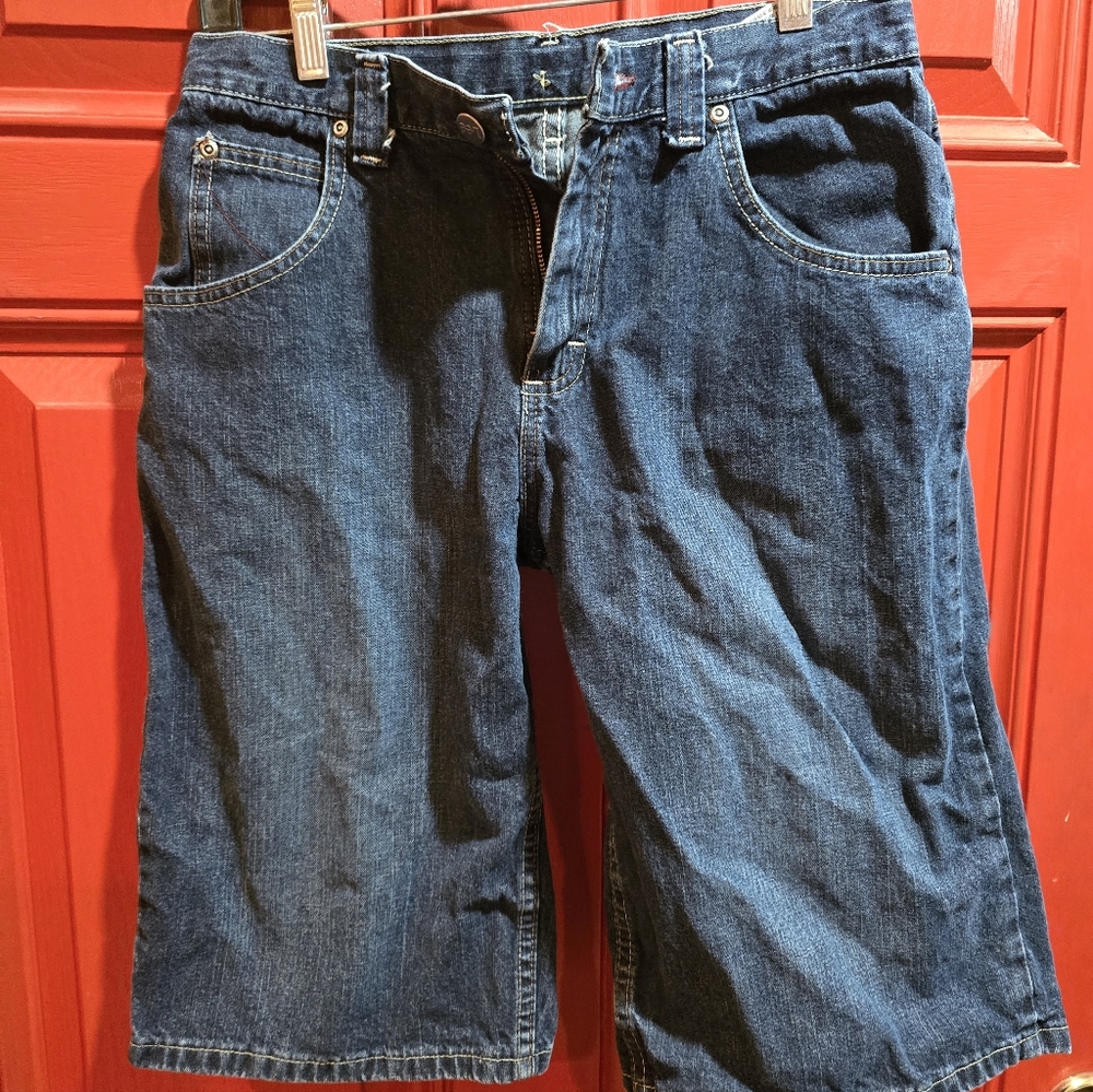 Lee Bermuda Shorts Boy Size 18, Adjusrable Waisrband